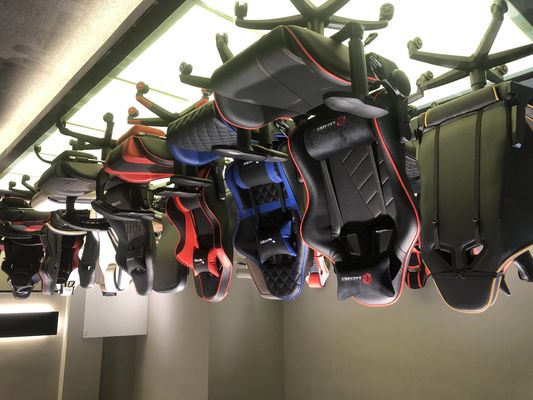 本物の皮 ALINUNU エルゴノミック コンピュータ レーシング ビデオ PC 成人のためのカスタムゲームチェア
