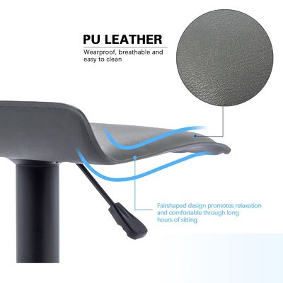 一般 モダン スウィーブルバーストール PU レザー エアリフト バーストール 商用家具用