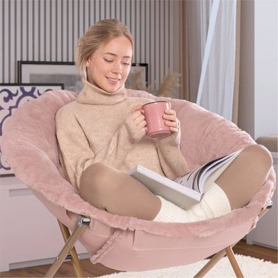 折りたたみ 丸く 厚く 折りたたみ リクライナー リビング ルーム 月椅子 モダン デザイン スタイル
