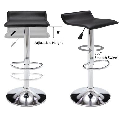 商用家具 ALINUNU バー家具のための現代回転式PU革バーストール
