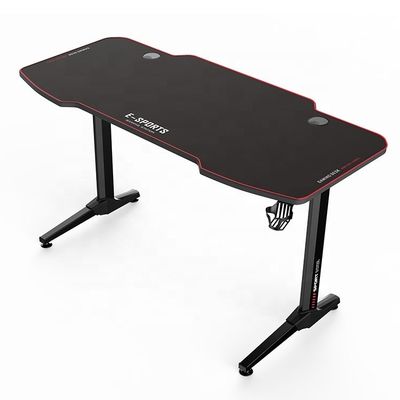 家庭用オフィス家具のためのL型ポータブルインターネットカフェスタンドゲームデスク