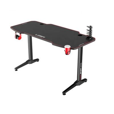 家庭用オフィス家具のためのL型ポータブルインターネットカフェスタンドゲームデスク
