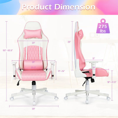 カスタマイズできる色 ALINUNU シークレットラボ エルゴノミックレースゲームチェア 29&quot;D x 29&quot;W x 49.5&quot;H