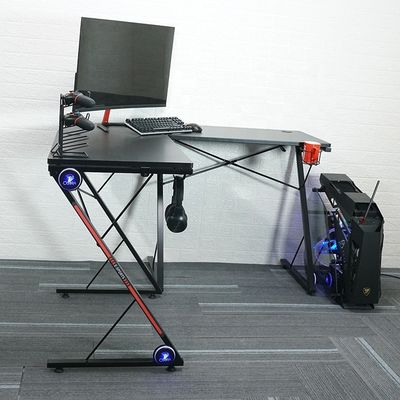 エルゴノミックゲームテーブル 高さ調整可能なゲームライトデスク L*W*H 1300*500*782mm