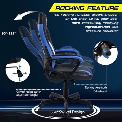 ホーム オフィス 家具 ALINUNU直立 エルゴノミックレースゲームチェア