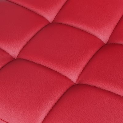 モダンデザイン PU レザー 調整可能な回転バーストール バック 14.5 &quot;D x 16&quot;W x 24.5 &quot;H