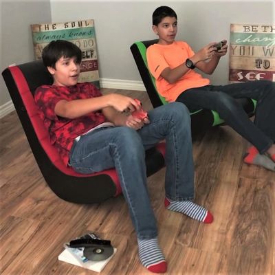 ALINUNU ゲームチェア 子供とティーンエイジャーのための高度調整式 直接フロアビデオローカー