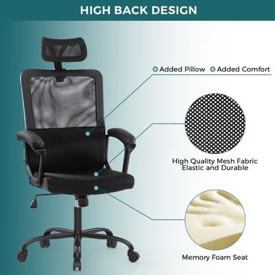 オーダーメイド色と回転巻き付きのエゴノミック・メッシュホームオフィスコンピュータチェア