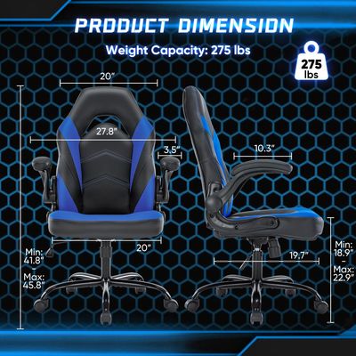 OEM エルゴノミック スイバーゲームチェア 大型と高い高さ調整可能なビデオゲームチェア