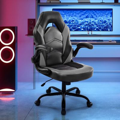 高さ調整可能なゲームチェア 理想的なオフィスと家庭用 27.76&quot;W x 45.67&quot;H x 25.39&quot;D