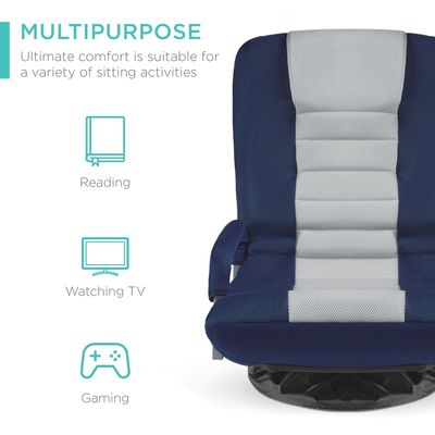 ALINUNU スピーベルゲームチェア 360度 多目的床チェア ローカー テレビを見る