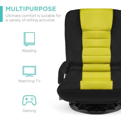 スワイベルゲームチェア 360度 多目的床チェア ロッカー テレビ カスタマイズされた色