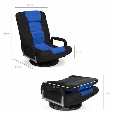 郵便包装 ALINUNU スワイベルゲームチェア 360度 多目的床チェア テレビ用ローカー