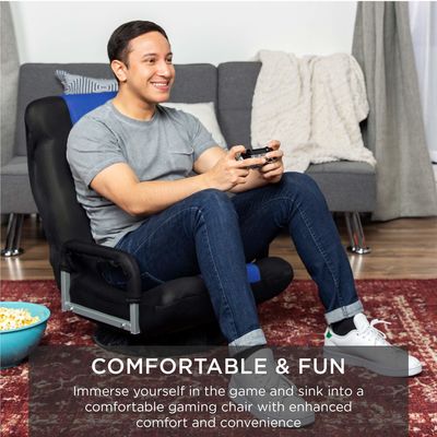 郵便包装 ALINUNU スワイベルゲームチェア 360度 多目的床チェア テレビ用ローカー