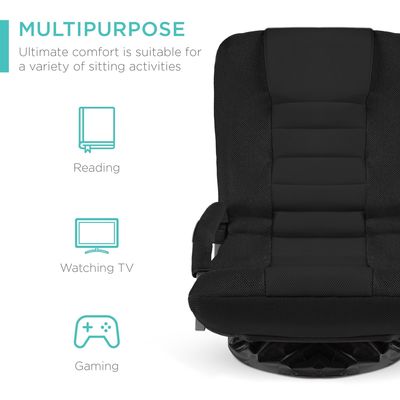 ALINUNU スピーベルゲームチェア テレビ 300ポンド 重量容量 360度 多用途