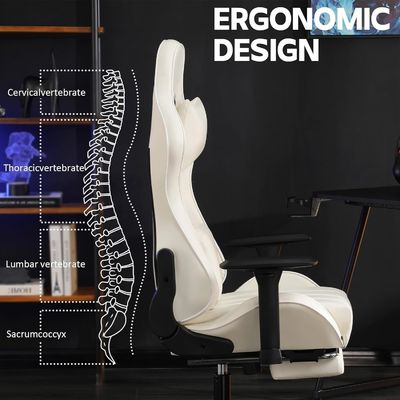 調整可能な高さと足元付きのホームオフィスエルゴノミックゲームチェアをカスタマイズします