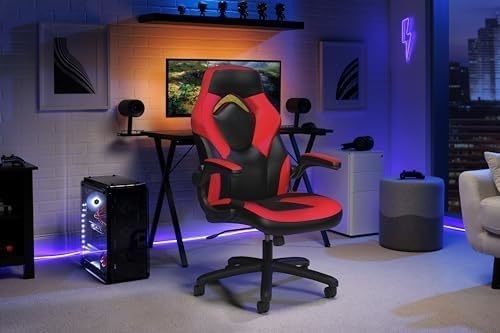 360回転型 ALINUNU ゲームチェア レーススタイル 高背PC コンピュータ デスク ヘッドレスト