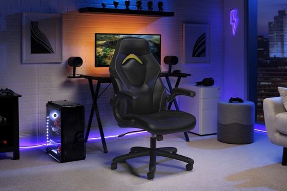 ODM レーススタイル ゲームチェア 高背 PC パソコン デスクチェア 360回転と高度調整