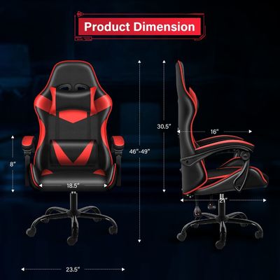 プラスチックシート テープ パソコンゲームチェア 足の裏と腰の支え エルゴノミック