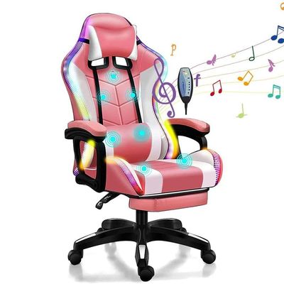 OEM ODM 7点マッサージスピーカーとカスタマイズ可能な機能のRGBゲームチェア
