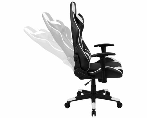 オフィス エルゴノミック パソコン PC ゲームチェア 360回転/高度調整/リクルイナー機能