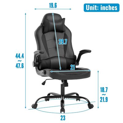快適さと耐久性を体験してください 私たちの偽革PCゲームチェア 30ポンド