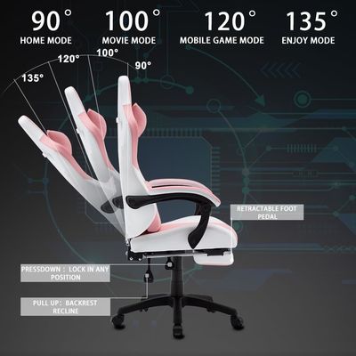 カスタマイズされたカラー ALINUNU ゲームチェア ヘッドレストと腰筋サポート OEM ODM サービス