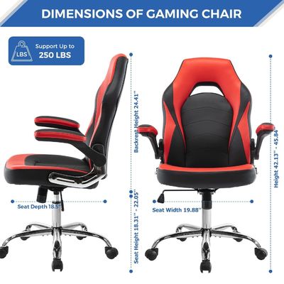 スワイベルスタイルのカスタマイズされた色 エルゴノミックゲームチェア