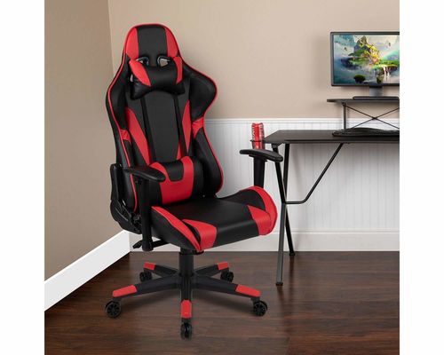 レースゲームチェア エルゴノミックなデザインと 29&quot;D x 29&quot;W x 48&quot;H の製品寸法
