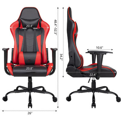 ALINUNUCカスタマイズされたサービス エルゴノミックレースゲームチェア 調整可能な高さと背中