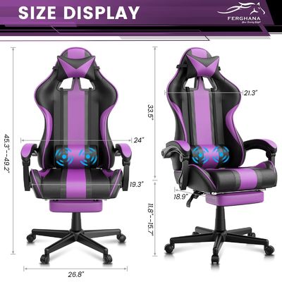 大人の10代のための高度に耐久性のあるコンピュータゲーム椅子 金属型鉄