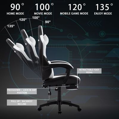 郵便包装 ゲームチェア ALINUNU 高背のコンピュータチェア レーシング エグゼクティブ エルゴノミック