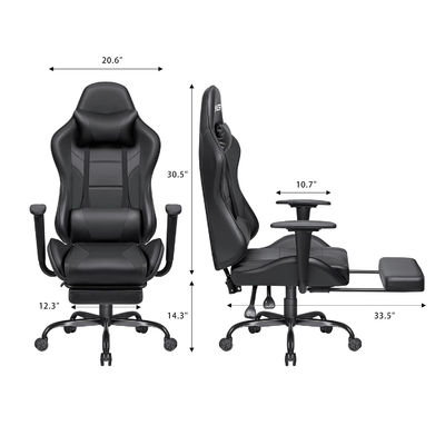 パーソナライズされたサービス レースゲームチェア アリヌー 成人向け スピールチェア 製品寸法