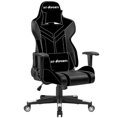 Y 郵便包装 エグゼクティブ スウィーブル レザー オフィス チェア 腰部 サポート と ヘッドレスト