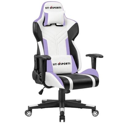 Y 郵便包装 エグゼクティブ スウィーブル レザー オフィス チェア 腰部 サポート と ヘッドレスト