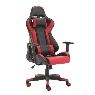 人造革製 ゲーミングチェア 2022 輪付き PCゲーマーレーススタイル