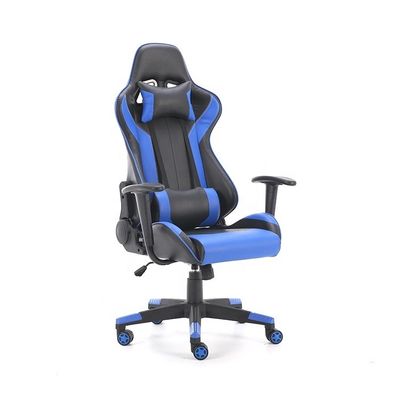 人造革製 ゲーミングチェア 2022 輪付き PCゲーマーレーススタイル