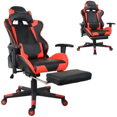 コンピュータゲーマー 足すりと2D調整可能なPUアームレストの現代オフィスゲームチェア