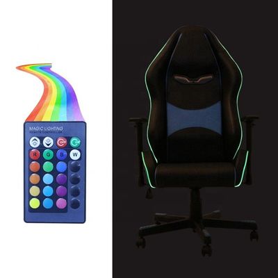 合成革のエグゼクティブスタイル椅子と足すりで ゲームのセットアップを向上させてください