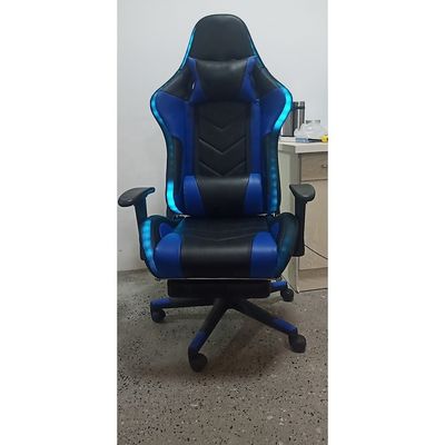 座席高さ 54cm 調整可能な腕前 レッシング LEDライト RGB ゲームチェア カスタムロゴ付き