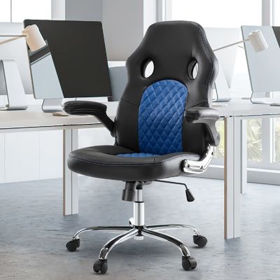 30ポンド 調整可能なオフィスチェア エルゴノミックなデザイン PU レザーと腰筋サポート
