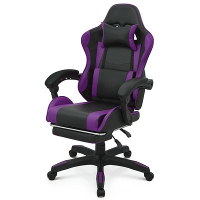 高背筋 エルゴノミック ビデオゲームチェア 脚の裏頭 首の裏頭 腰の裏頭 ゲーミングチェア