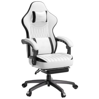 パソコンルーム ゲームチェア ポケットスプリングクッション 19.3&quot;D x 20.1&quot;W x 50&quot;Hサイズ