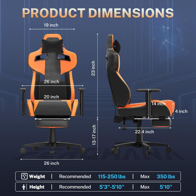 OEM ODM 適正 エルゴノミックゲーム 腰筋支柱付き オフィスチェア