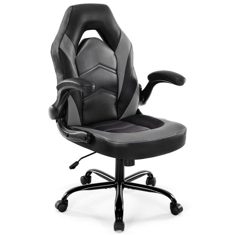 高さ調整可能なゲームチェア 理想的なオフィスと家庭用 27.76&quot;W x 45.67&quot;H x 25.39&quot;D