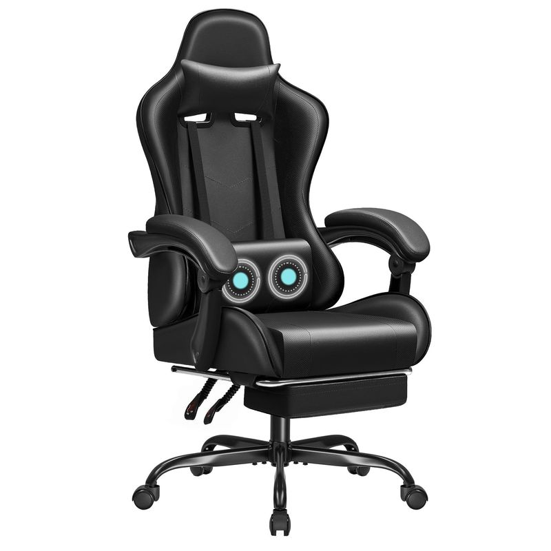 マッサージ 腰筋支柱 遊戯椅子 360回転座席 18.5&quot;D x 23.61&quot;W x 50.4&quot;H