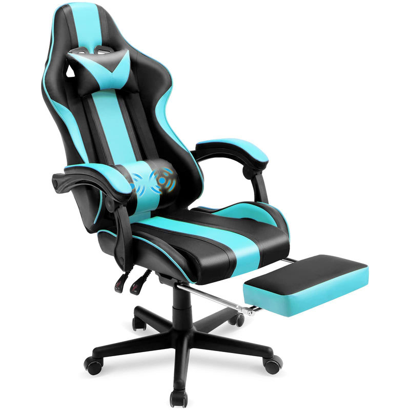 成人・ティーンエイジャー向け レースゲームチェア スピールチェア 製品サイズ 24&quot;D x 21&quot;W x 52&quot;H