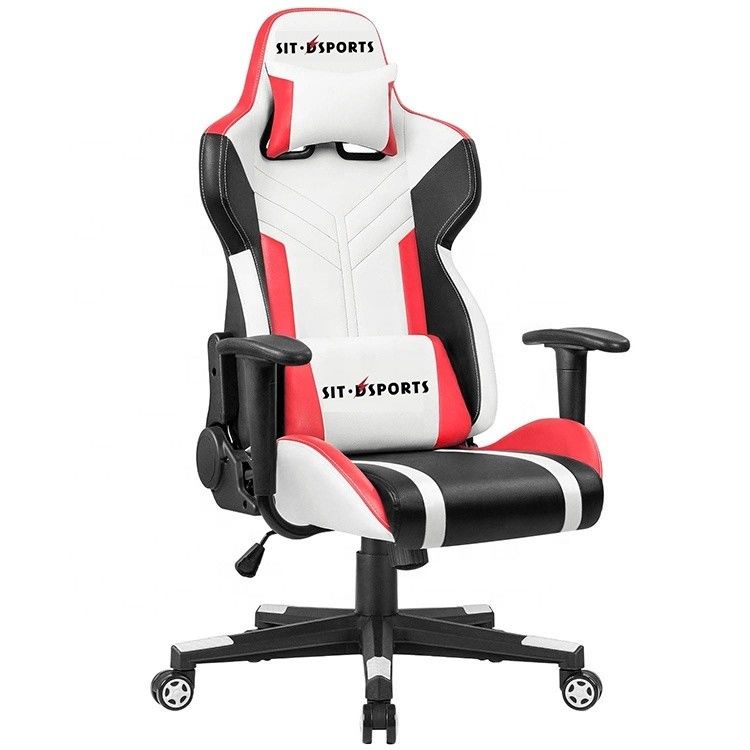 Y 郵便包装 エグゼクティブ スウィーブル レザー オフィス チェア 腰部 サポート と ヘッドレスト