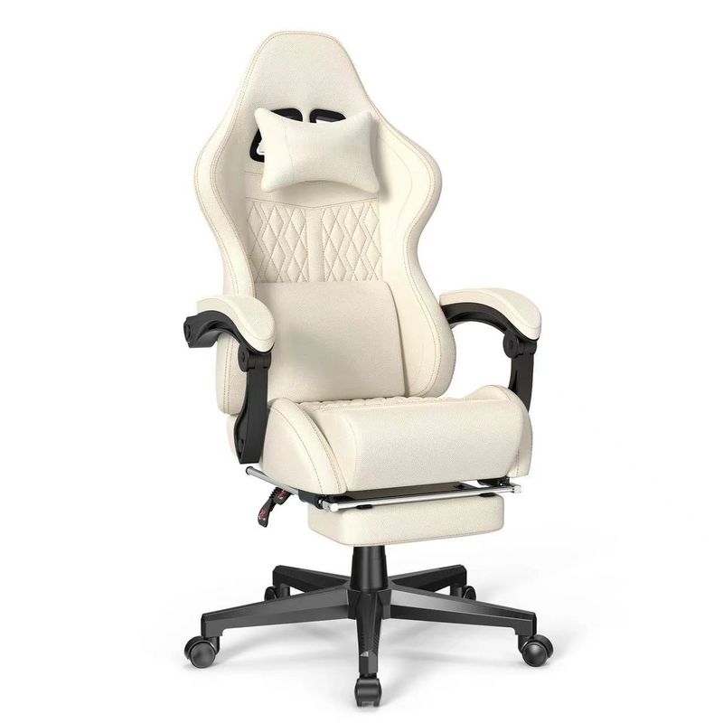 ヴィンテージ PU レザーとマッサージ 19&quot;D x 27&quot;W x 50&quot;H